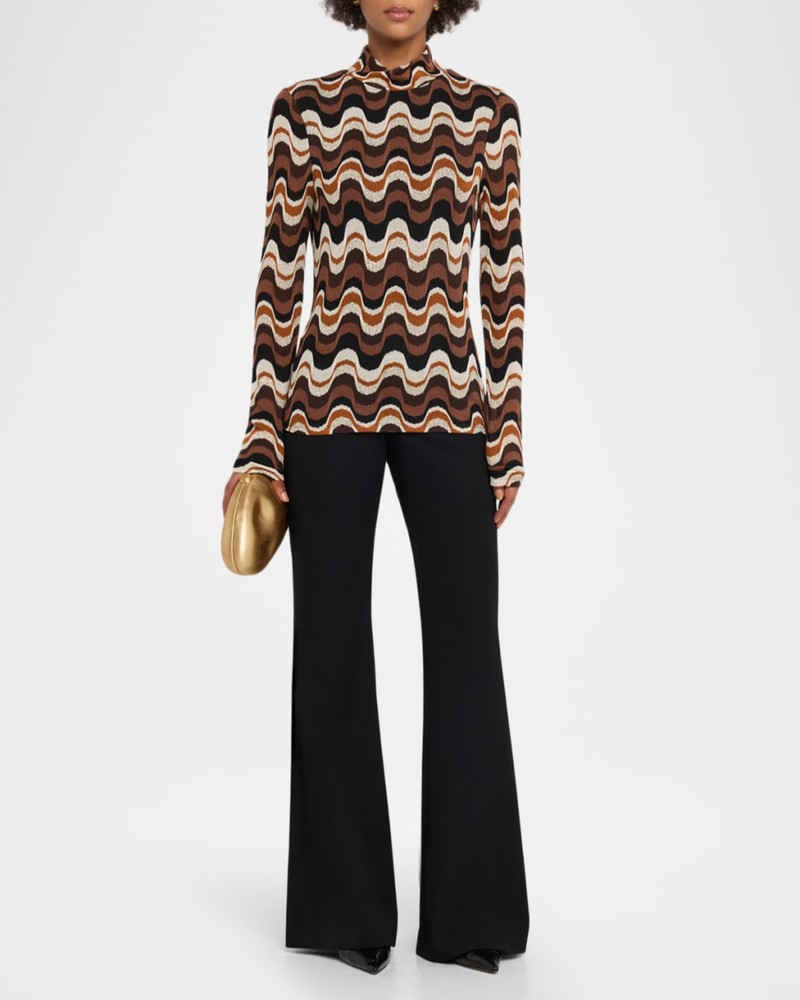 RAMY BROOK Swirl Prudence Turtleneck Sweater outlook