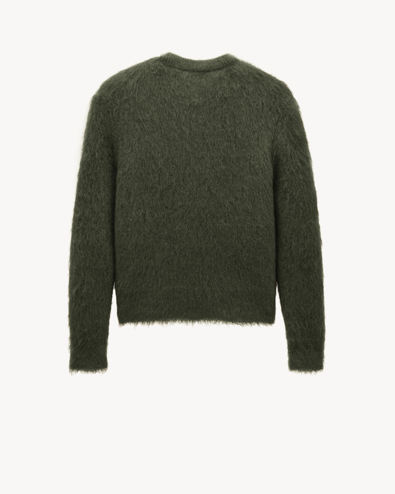 SAINT LAURENT SWEATER IN BRUSHED KNIT outlook