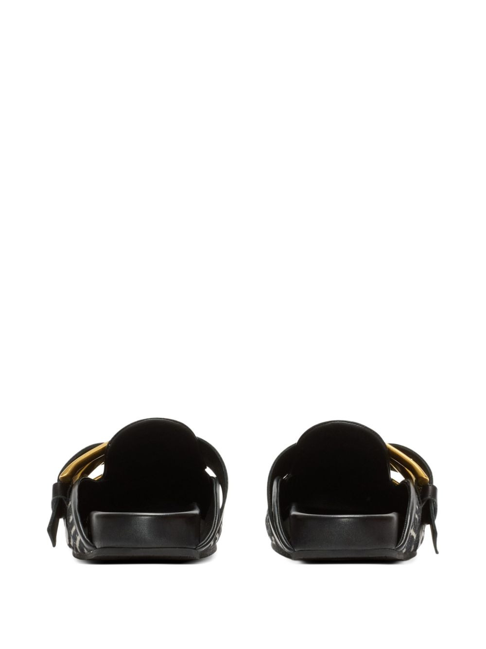 monogram-pattern slippers - 3