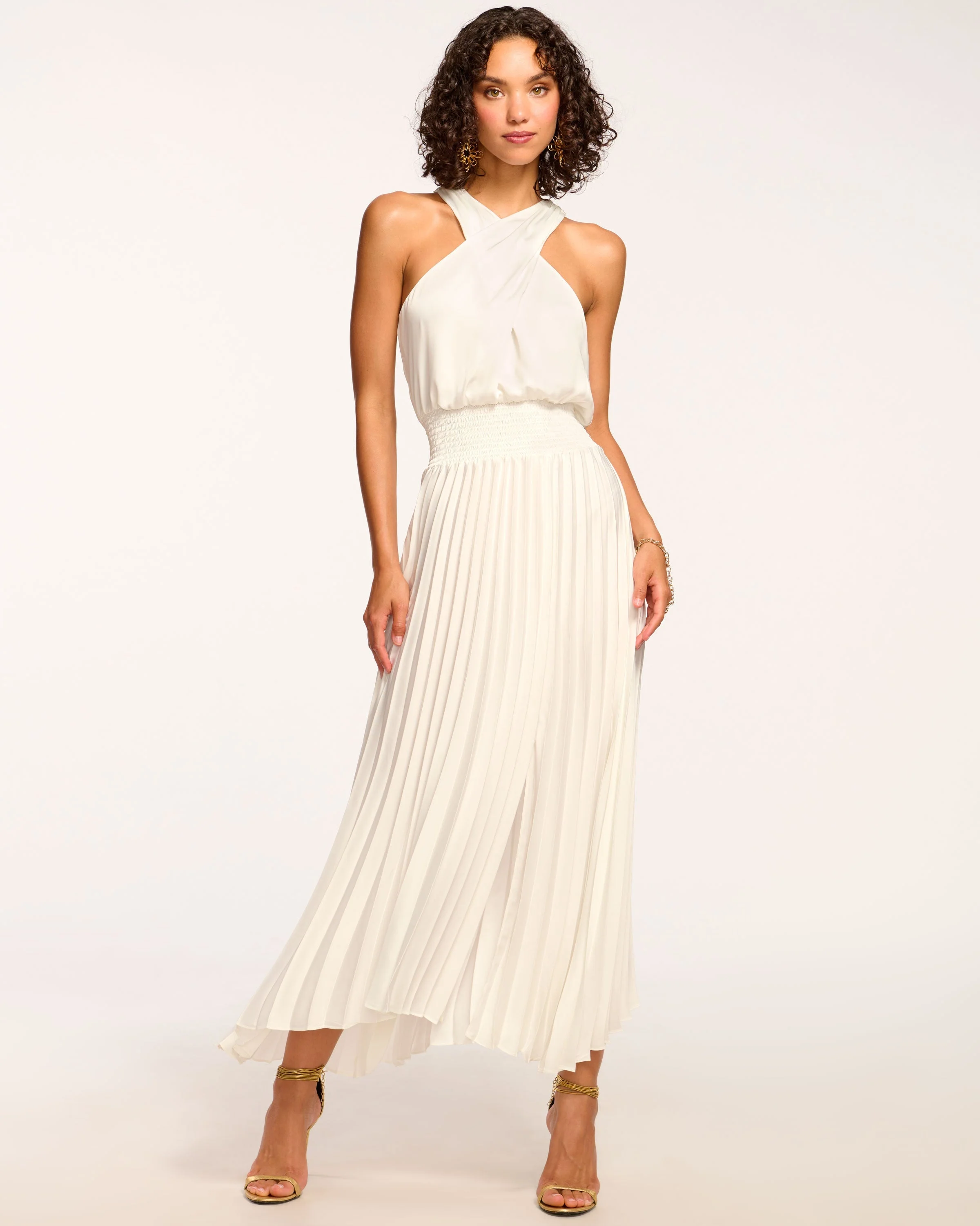 Arina Halter Maxi Dress - 1