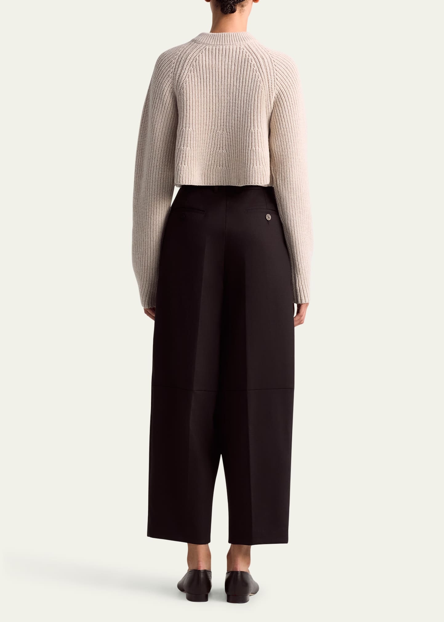 Dash Pleated Wool Pants - 3