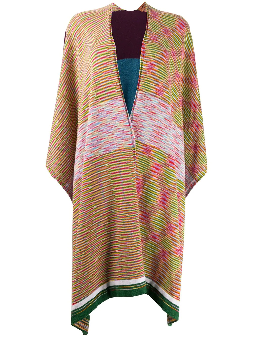 cashmere draped kaftan - 1