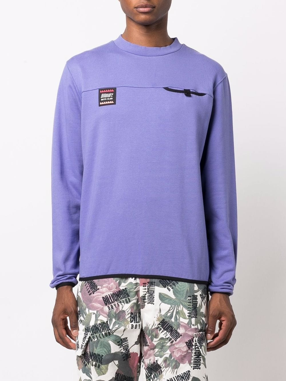 GRAPHIC-PRINT COTTON JUMPER - 3