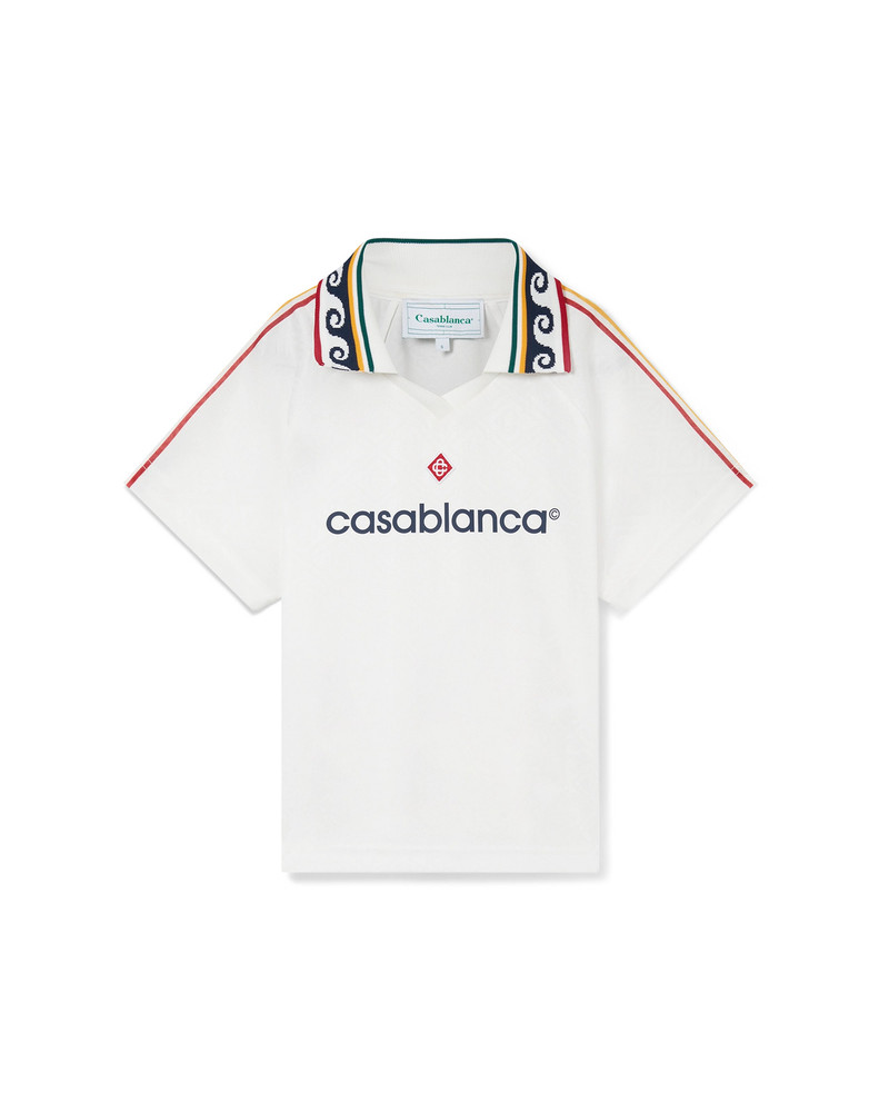 Jacquard Monogram Football Shirt | Casablanca Paris 1