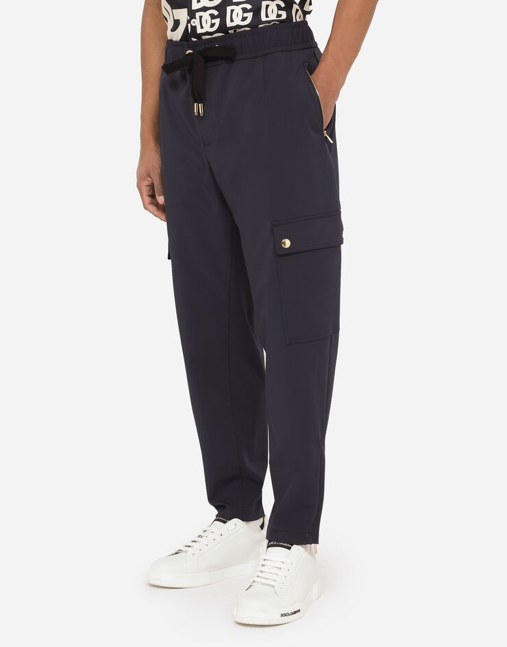 Technical fabric jogging pants - 4