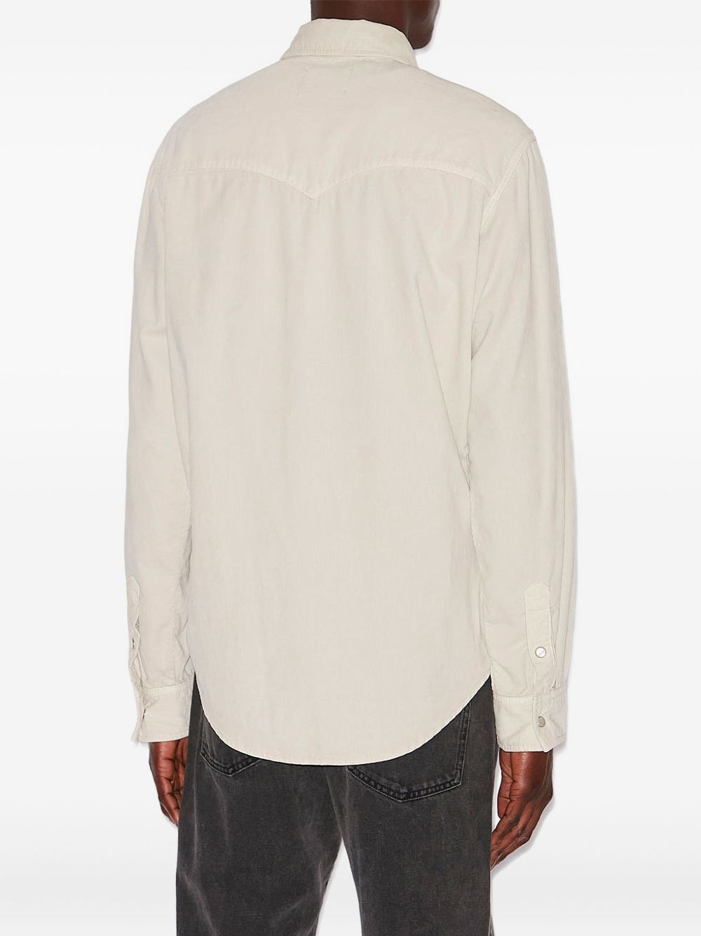 Vasco corduroy long-sleeve shirt - 3