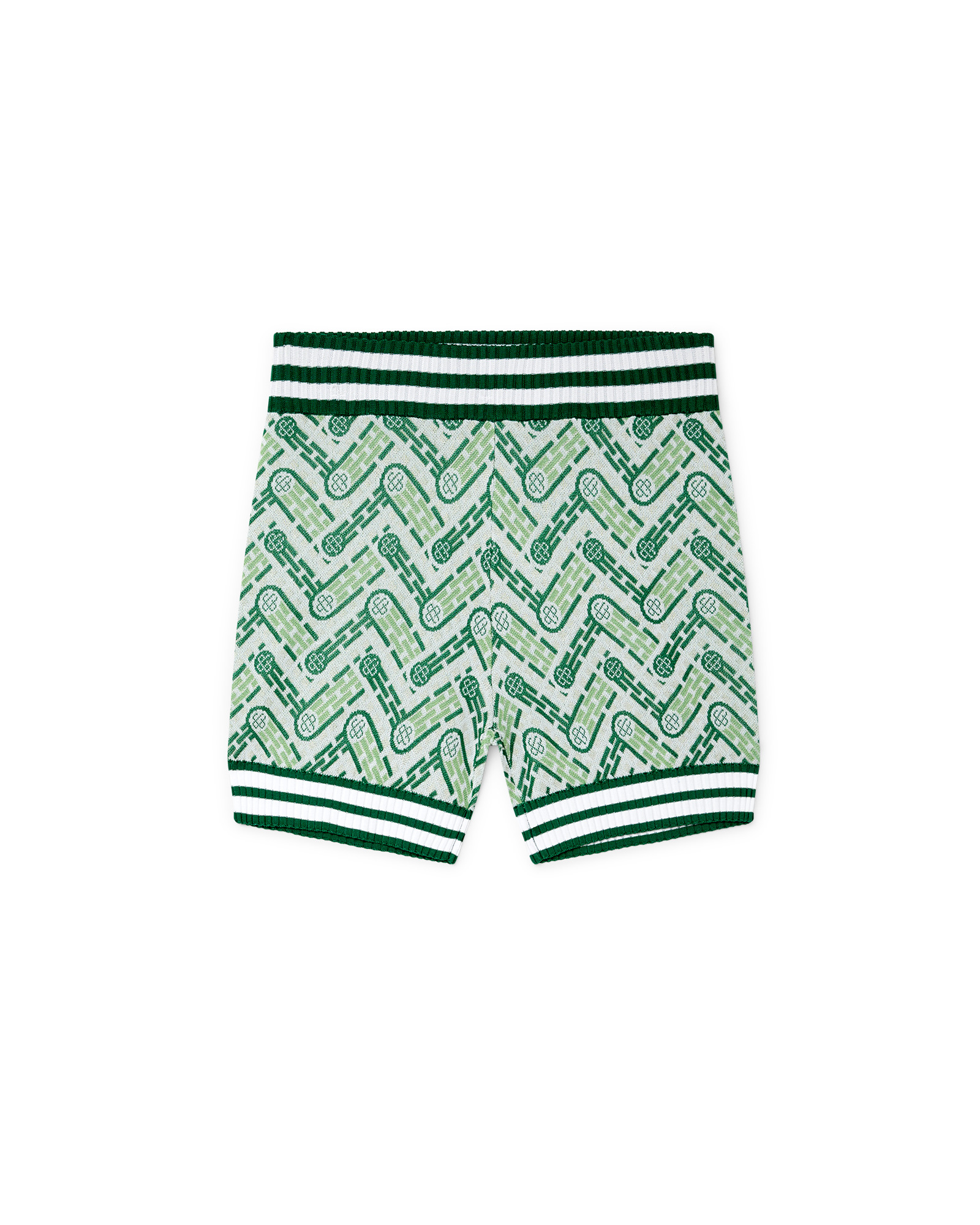 Ping Pong Monogram Knitted Shorts - 2