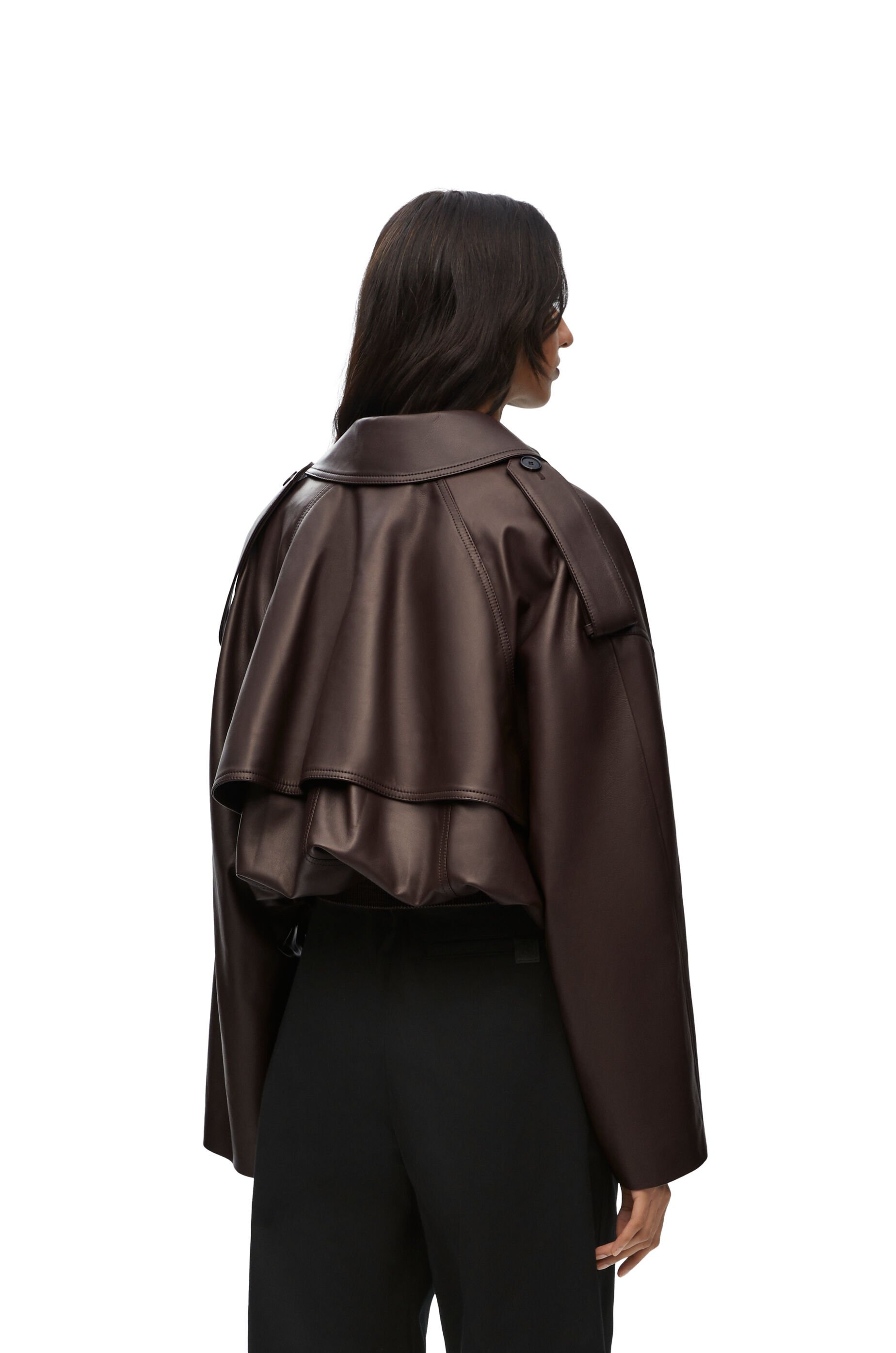 Balloon jacket in nappa lambskin - 4
