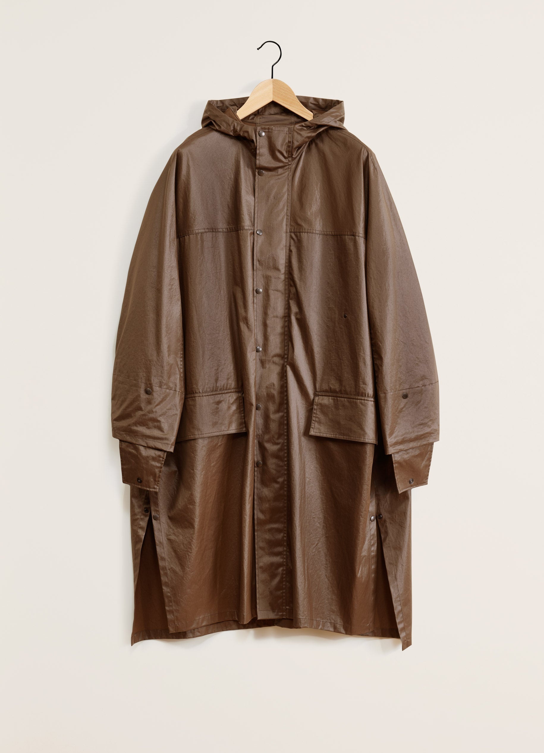 LEMAIRE Brown Belted Rain Coat