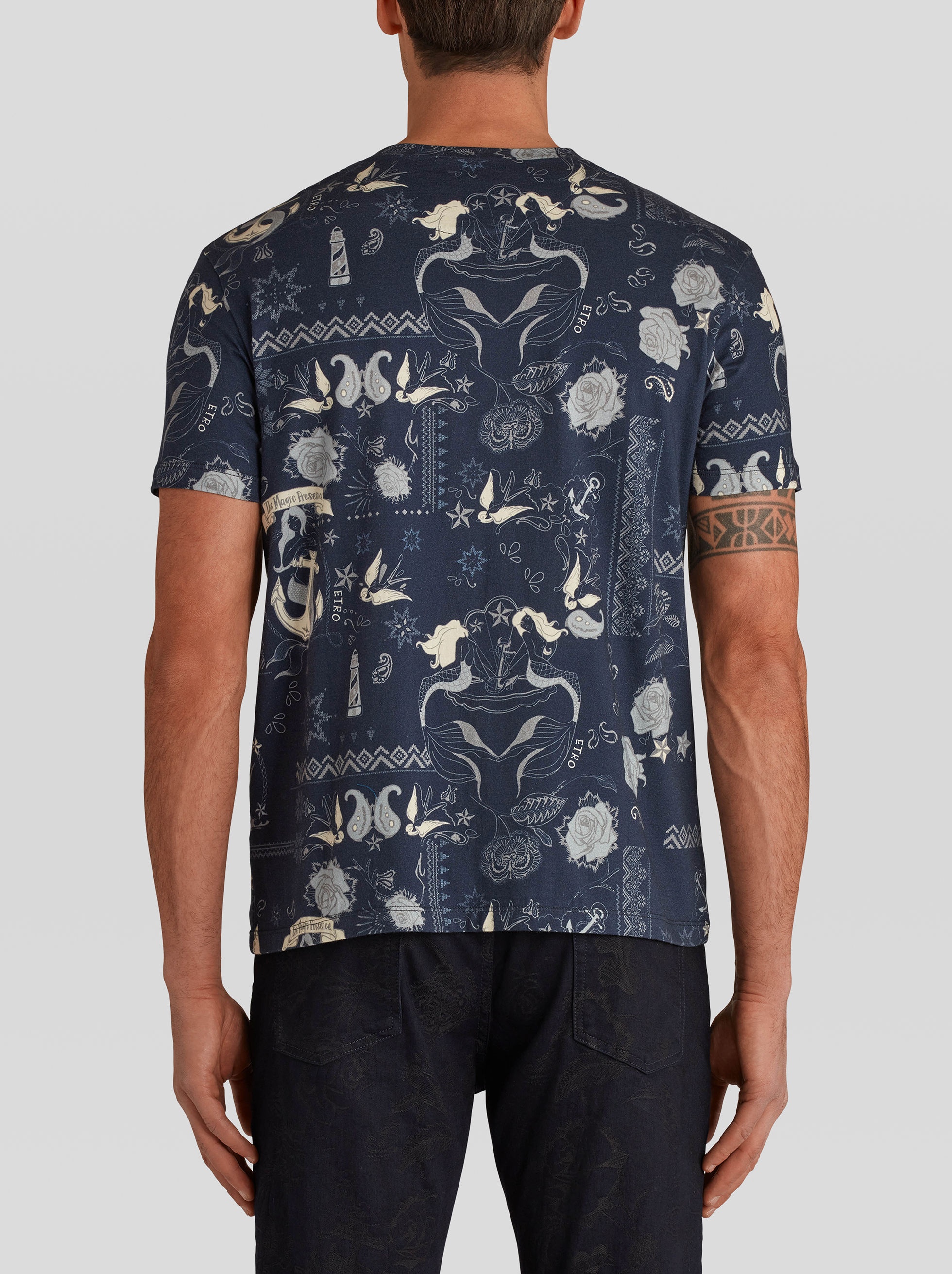OLD SCHOOL TATTOO DESIGN T-SHIRT - 4