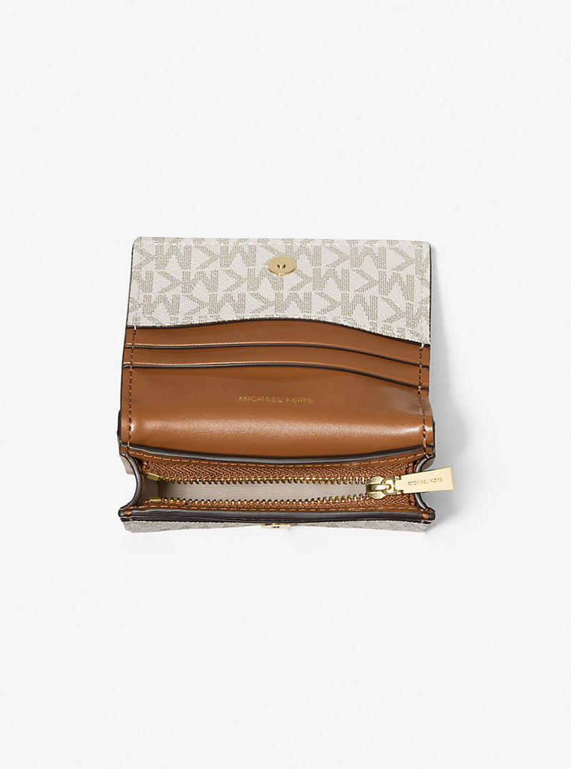 MICHAEL KORS Hamilton Moderne Small Signature Logo Wallet outlook
