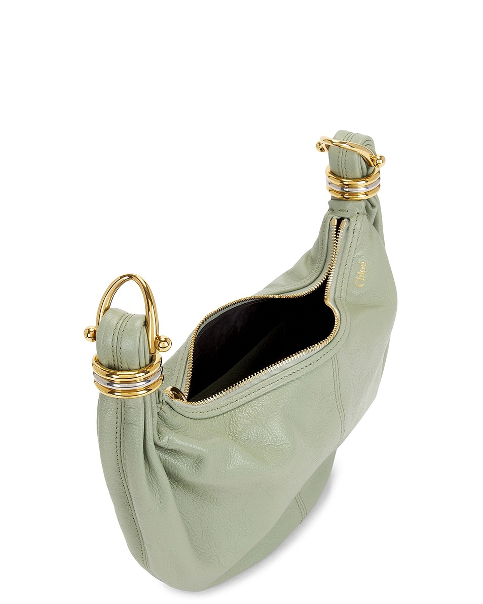 Bracelet Leather Shoulder Bag - 5
