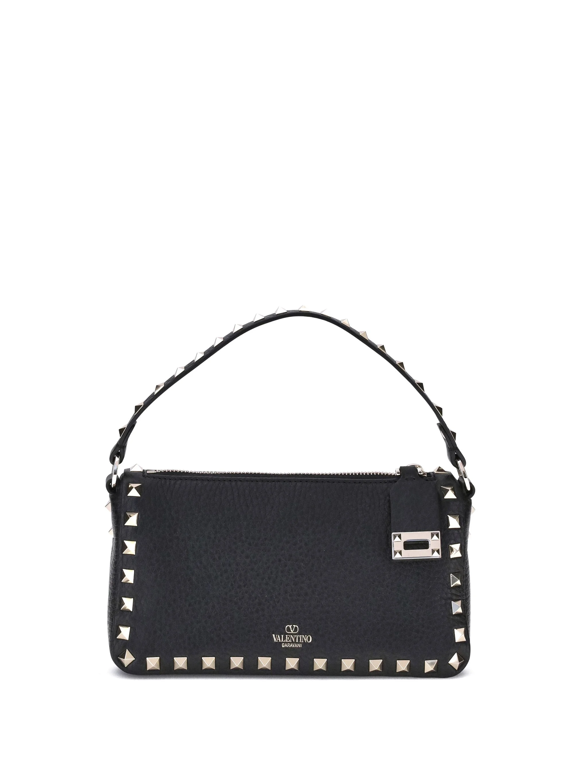 Valentino Garavani Women Rockstud Zip-Up Shoulder Bag - 1