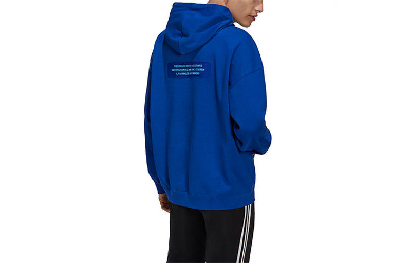 adidas adidas originals Big Trfl Logo Pattern Sports Blue H09353 outlook