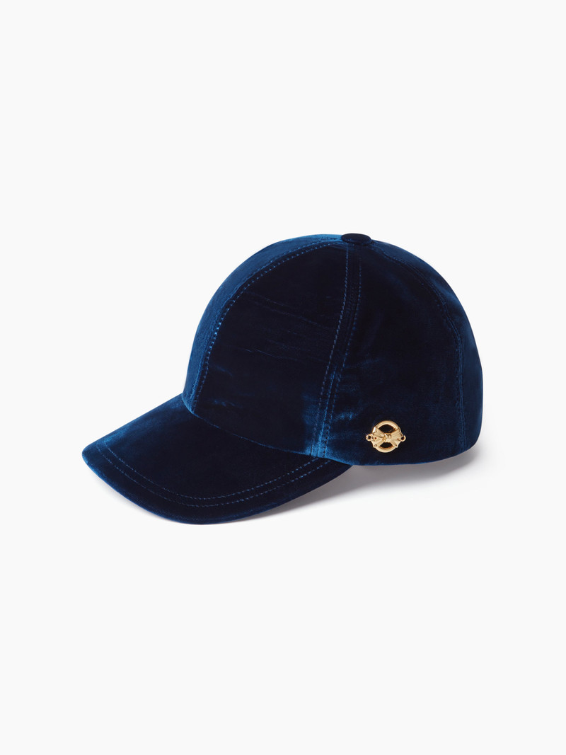 VELVET BASEBALL CAP 1