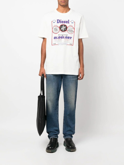 Diesel logo-print short-sleeved T-shirt outlook