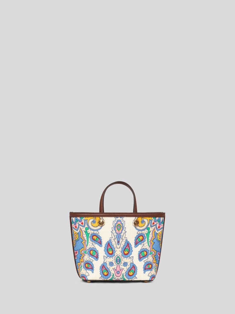 ETRO ESSENTIAL MINI PRINTED CANVAS BAG 3