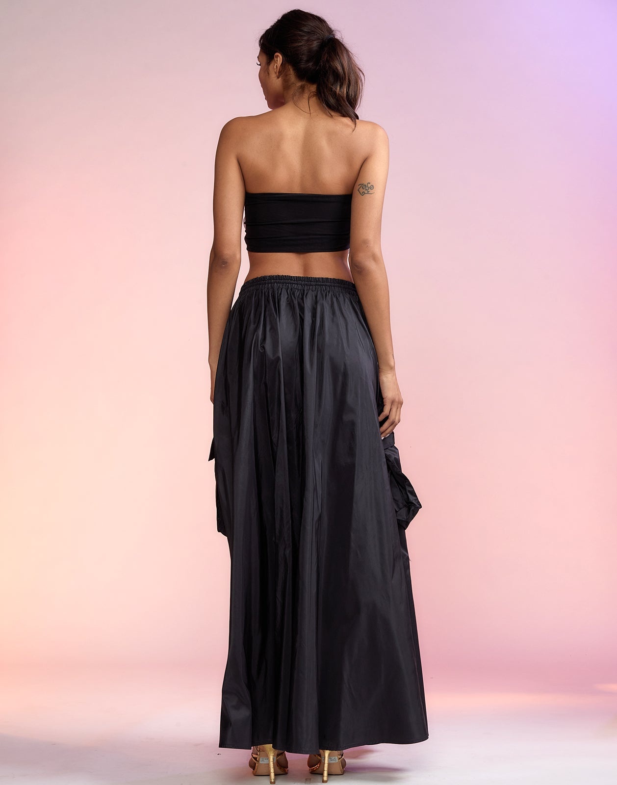 Taffeta Cargo Skirt - 9