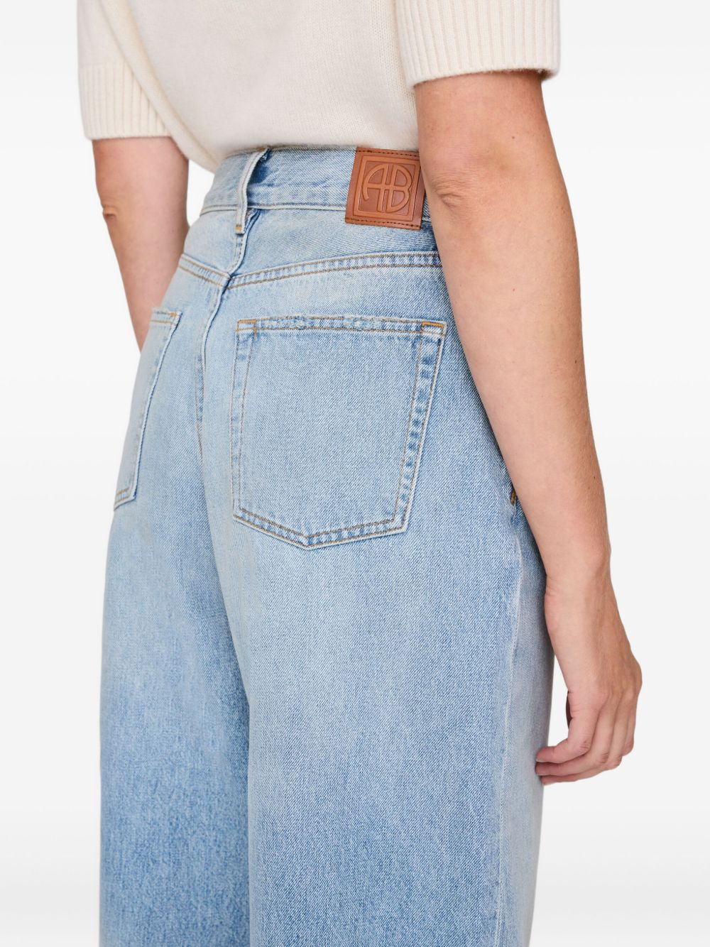Manon frayed-hem jeans - 4