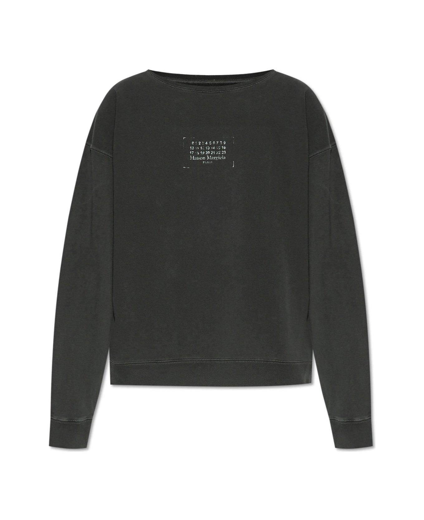 Stamp Logo Sweatshirt - 1