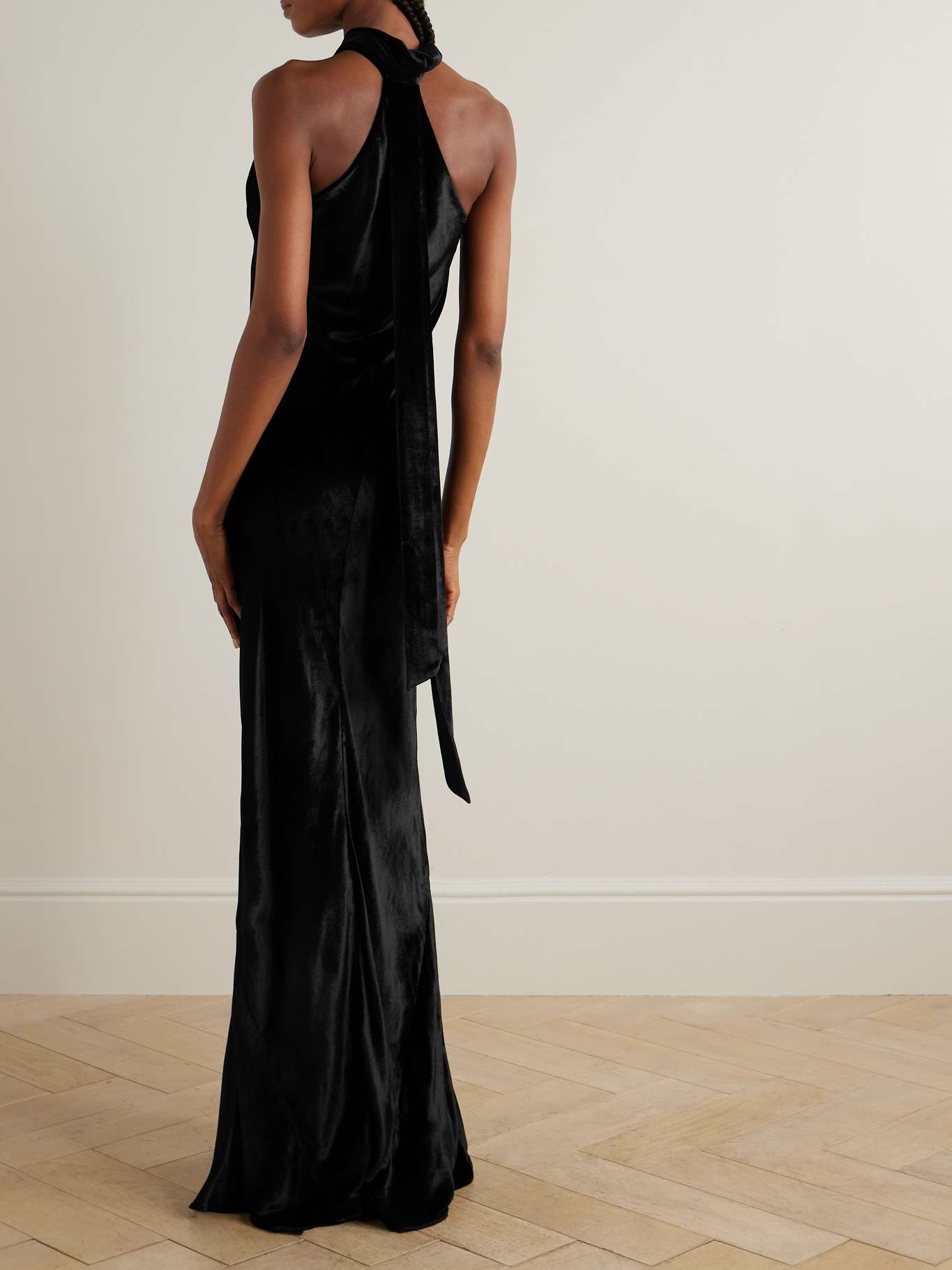 Pandora velvet gown Black - 3