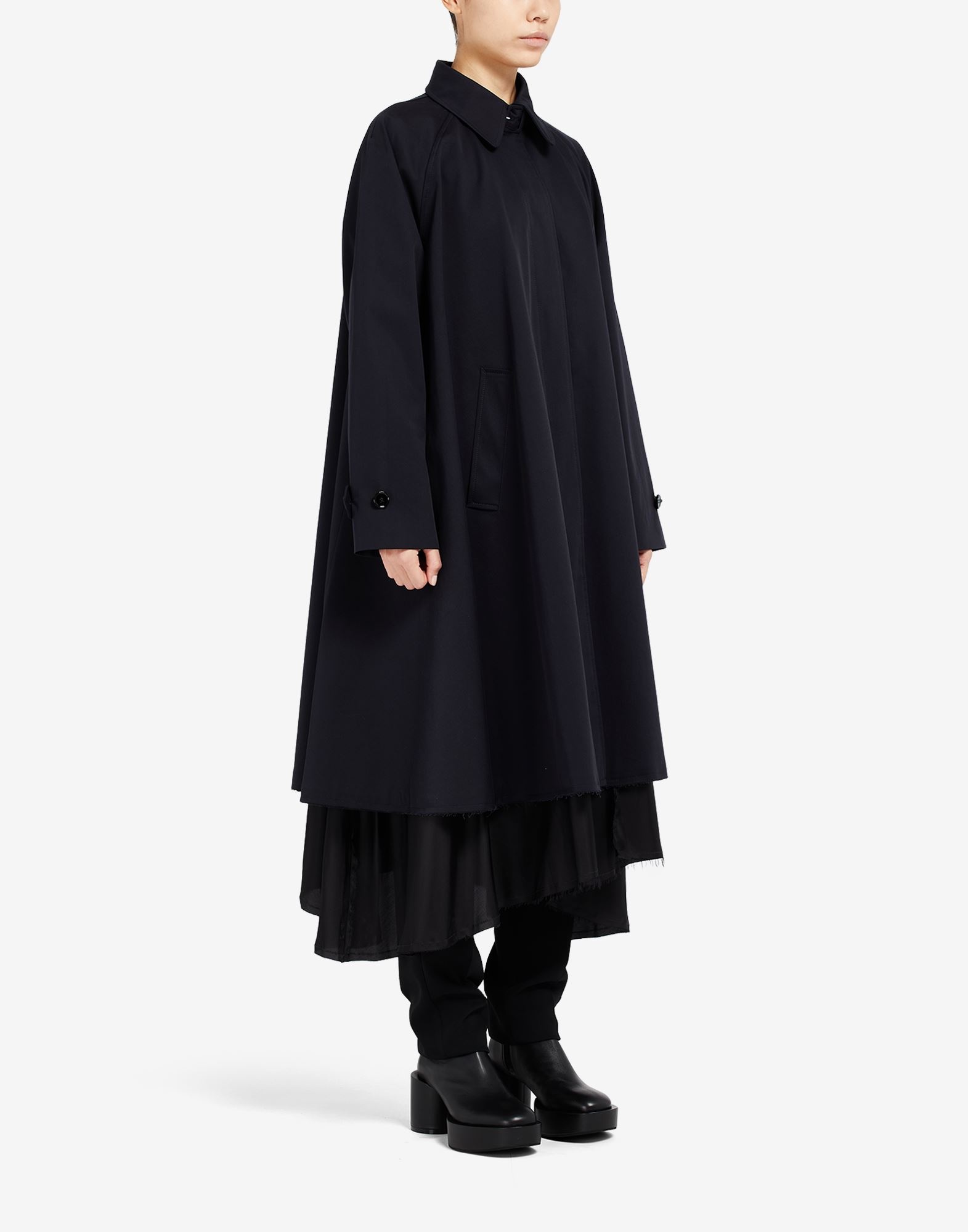 Twill trench coat - 3