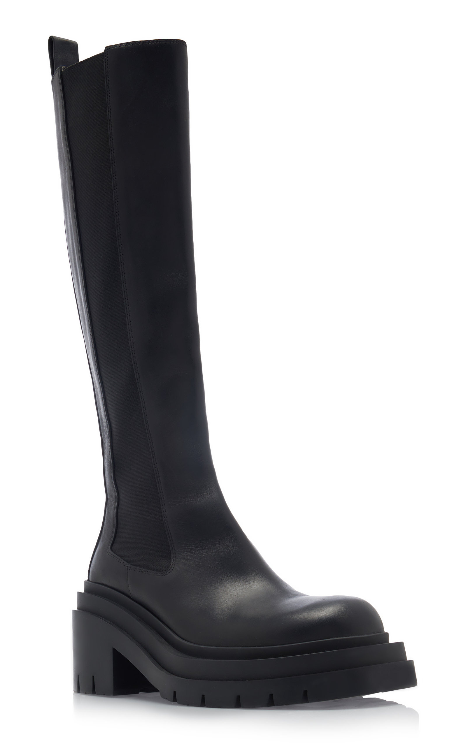 The Lug Knee High Boots black - 6