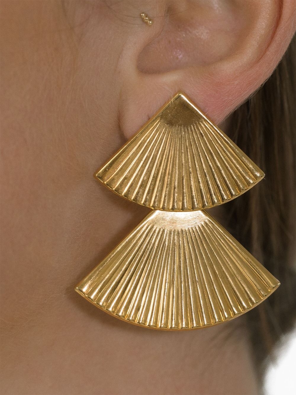 Vanna embossed earrings - 3