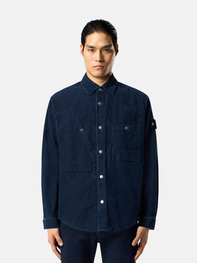 Stone Island 1100008 INDIGO MICRO CORDUROY-RINSED outlook