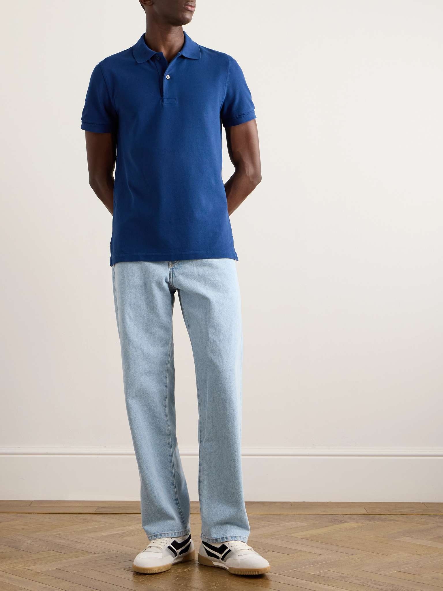Cotton-Piqué Polo Shirt - 2