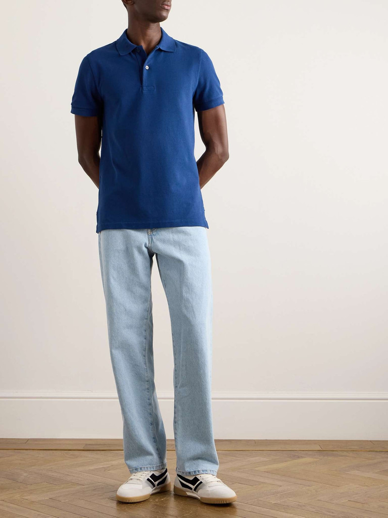 TOM FORD Cotton-Piqué Polo Shirt outlook