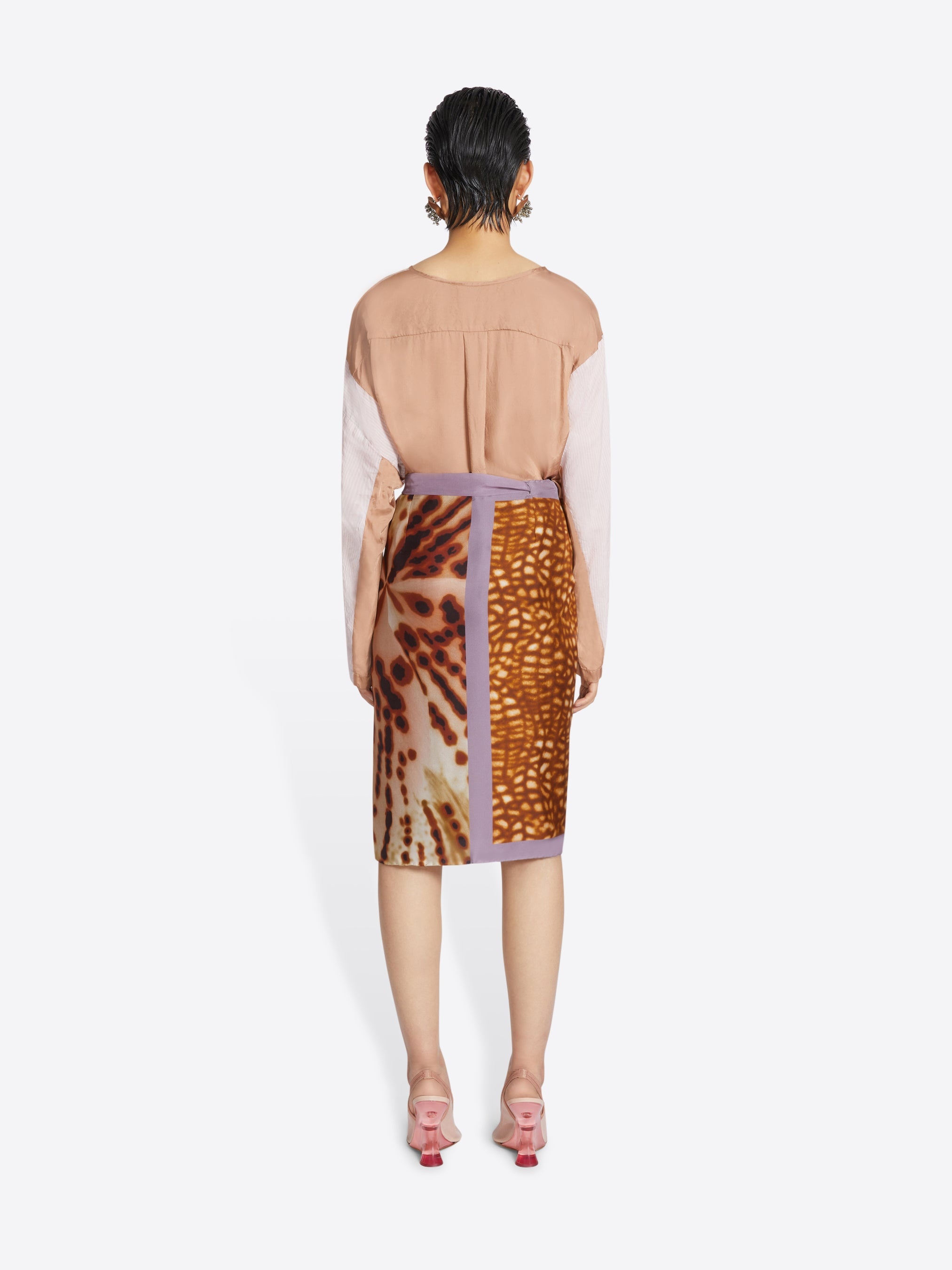 WRAP SCARF-SKIRT - 4