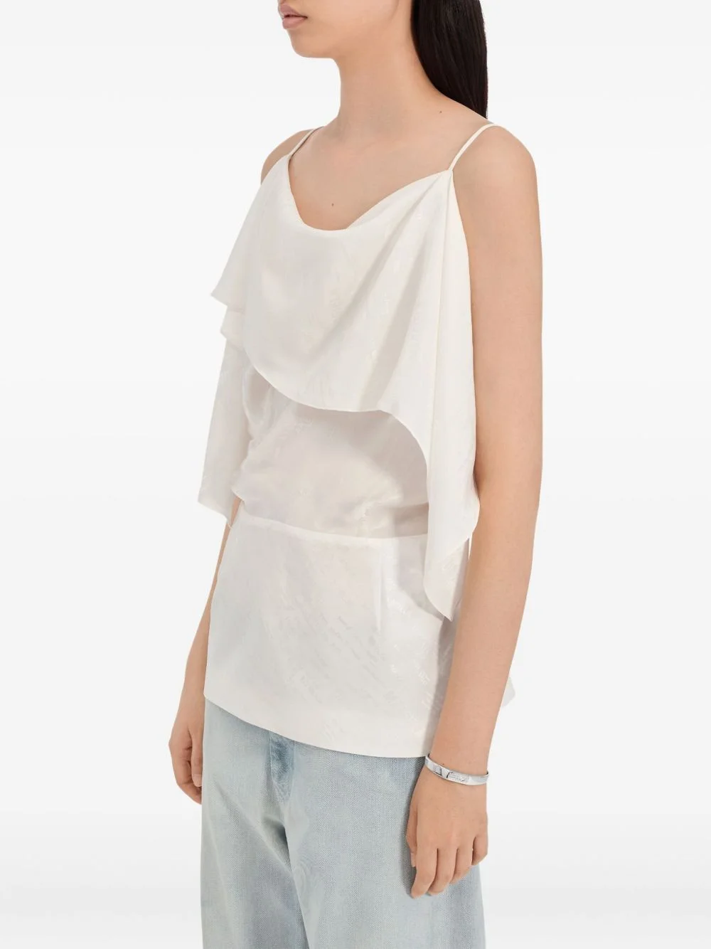 ruffled-detail top - 1