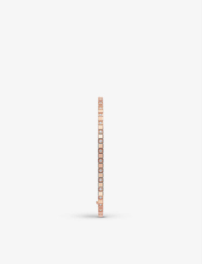 Chopard Ice Cube Pure 18ct rose-gold and 0.33ct diamond bangle outlook