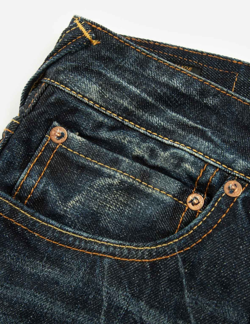 INARI MASK PRINT RELAX FIT DENIM JEANS 9