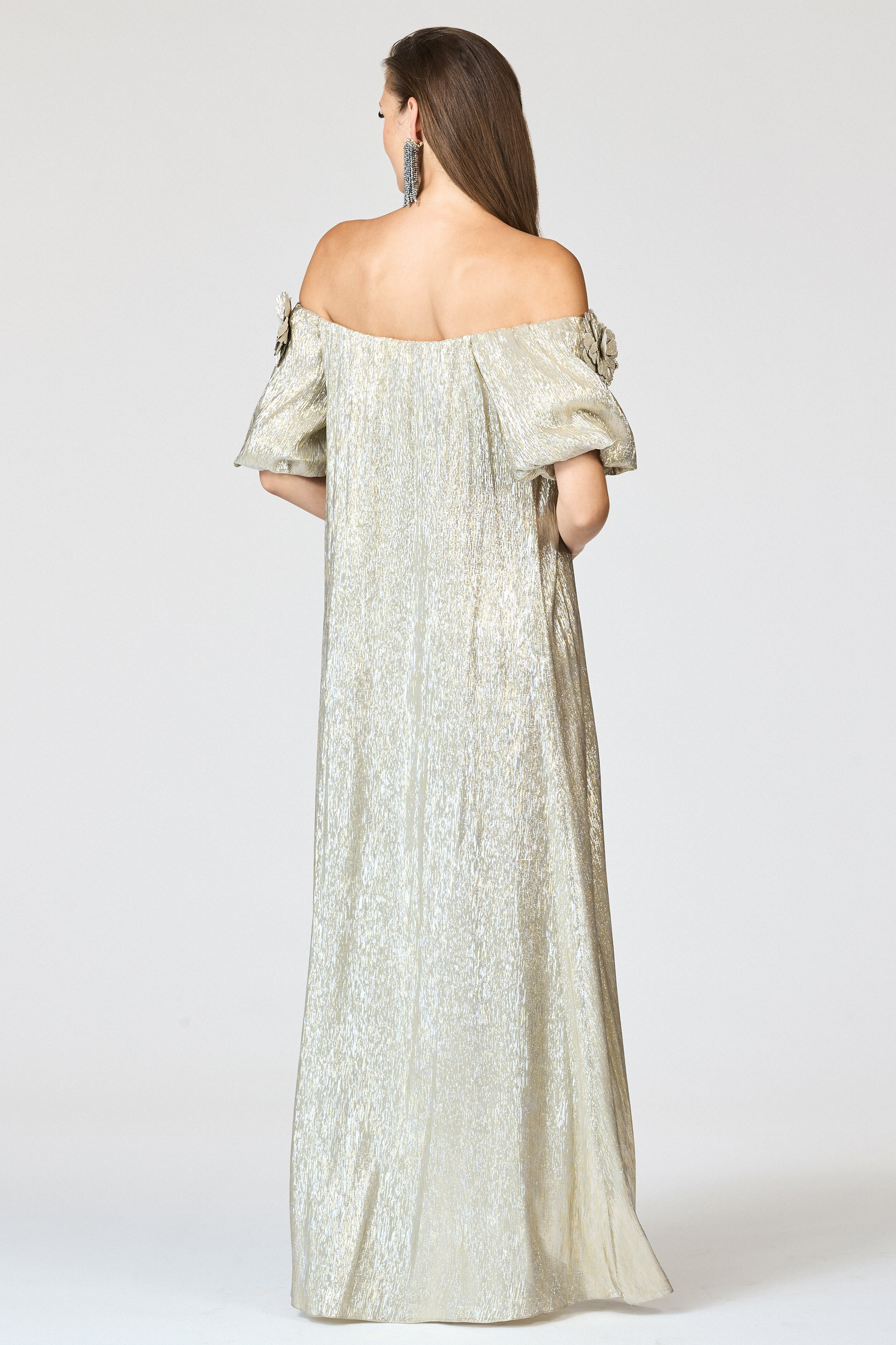 VALENTINA GOWN - METALLIC - 5