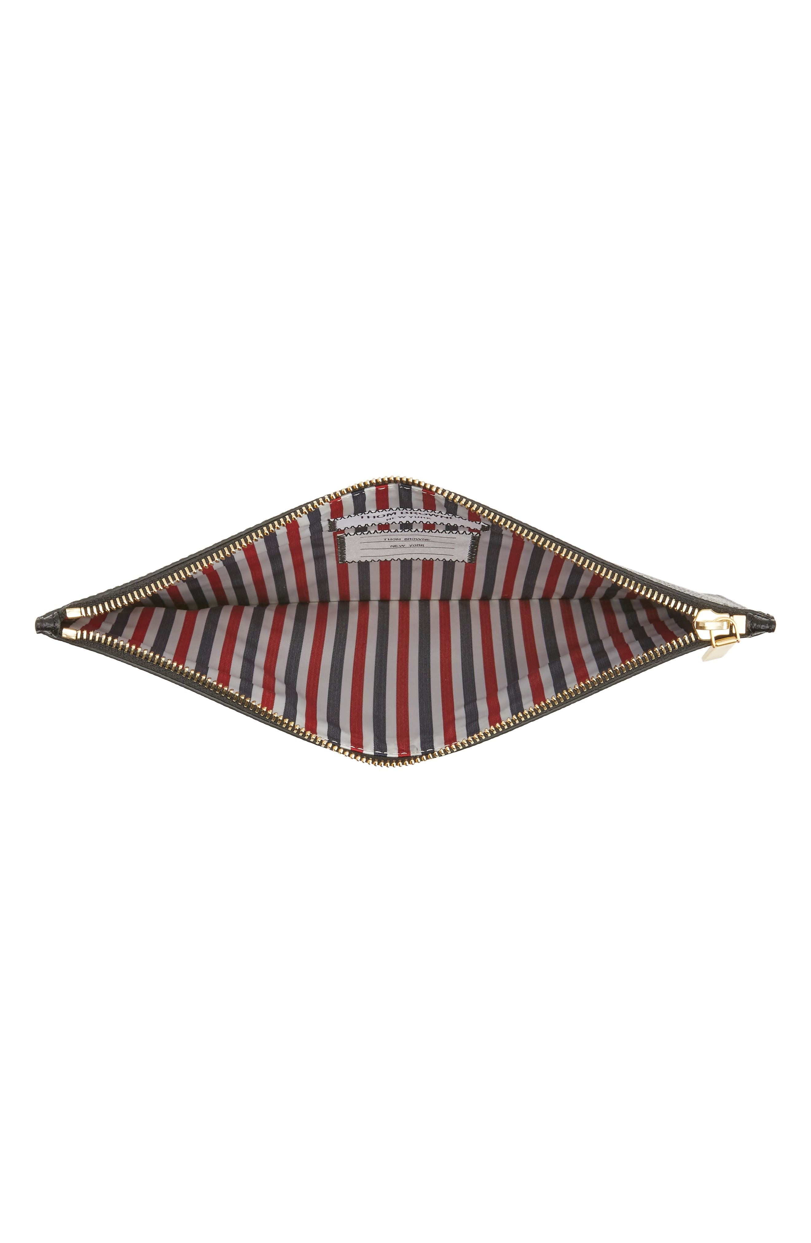 Thom Browne Small Zip Tablet Holder in Black at Nordstrom - 2