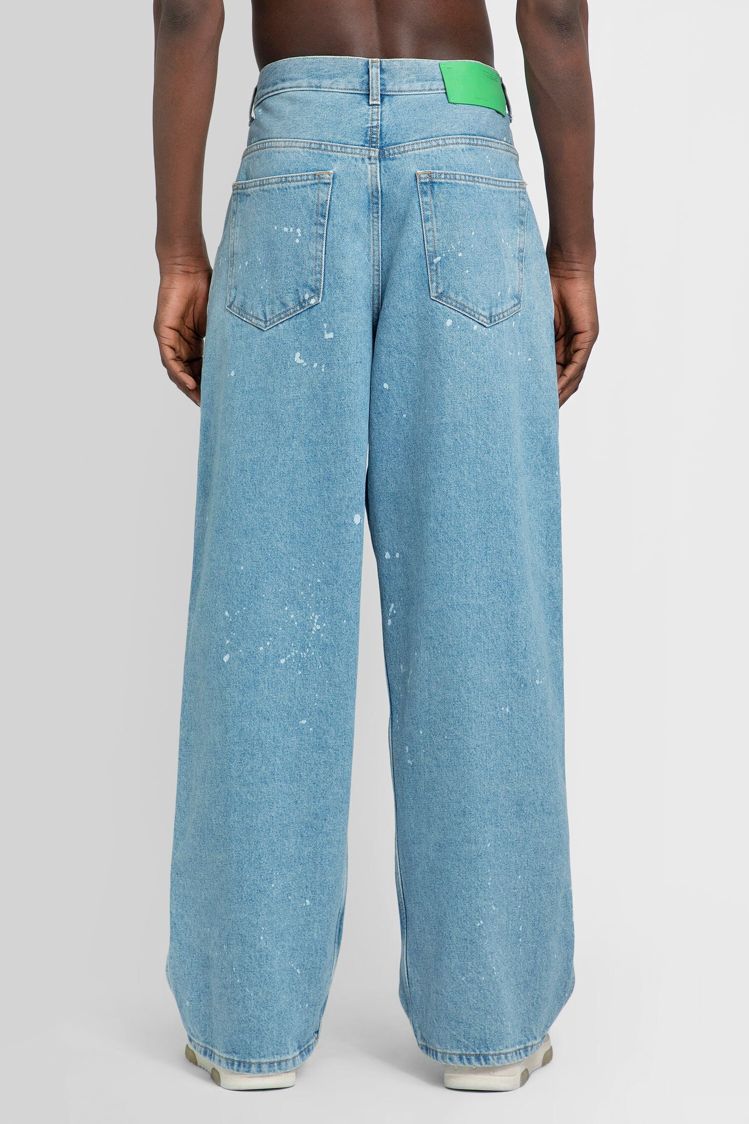 OFF-WHITE MAN BLUE JEANS - 4