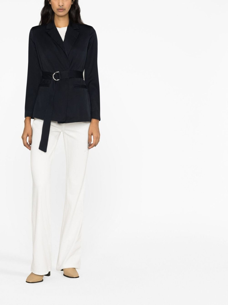 Claudie Pierlot belted-waist blazer outlook