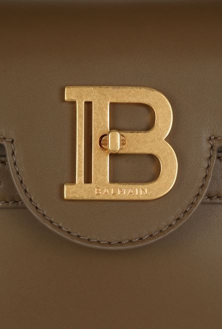 Khaki smooth leather B-Buzz 23 bag - 8