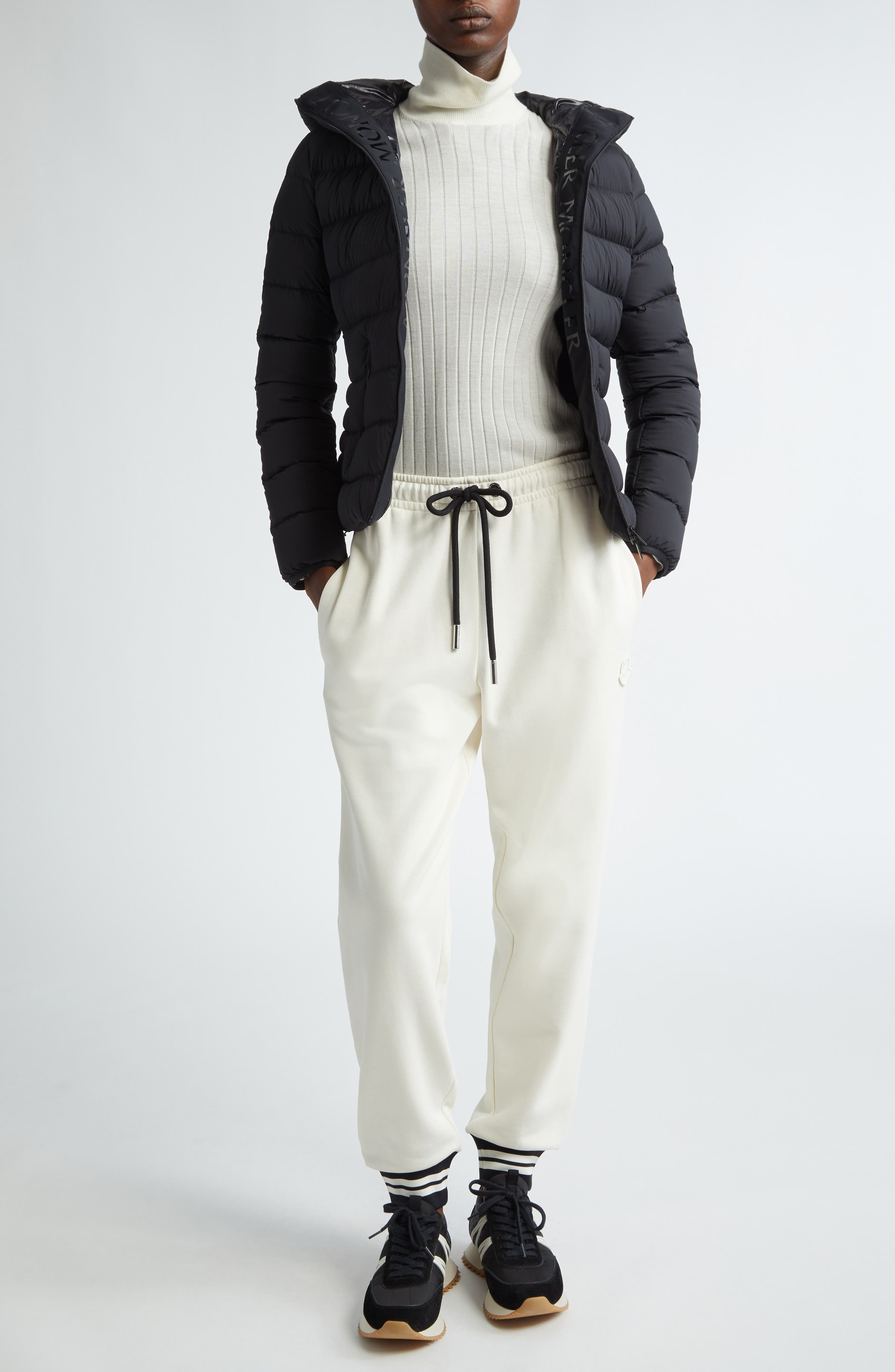 Herbe Quilted Hooded Down Puffer Jacket - 2