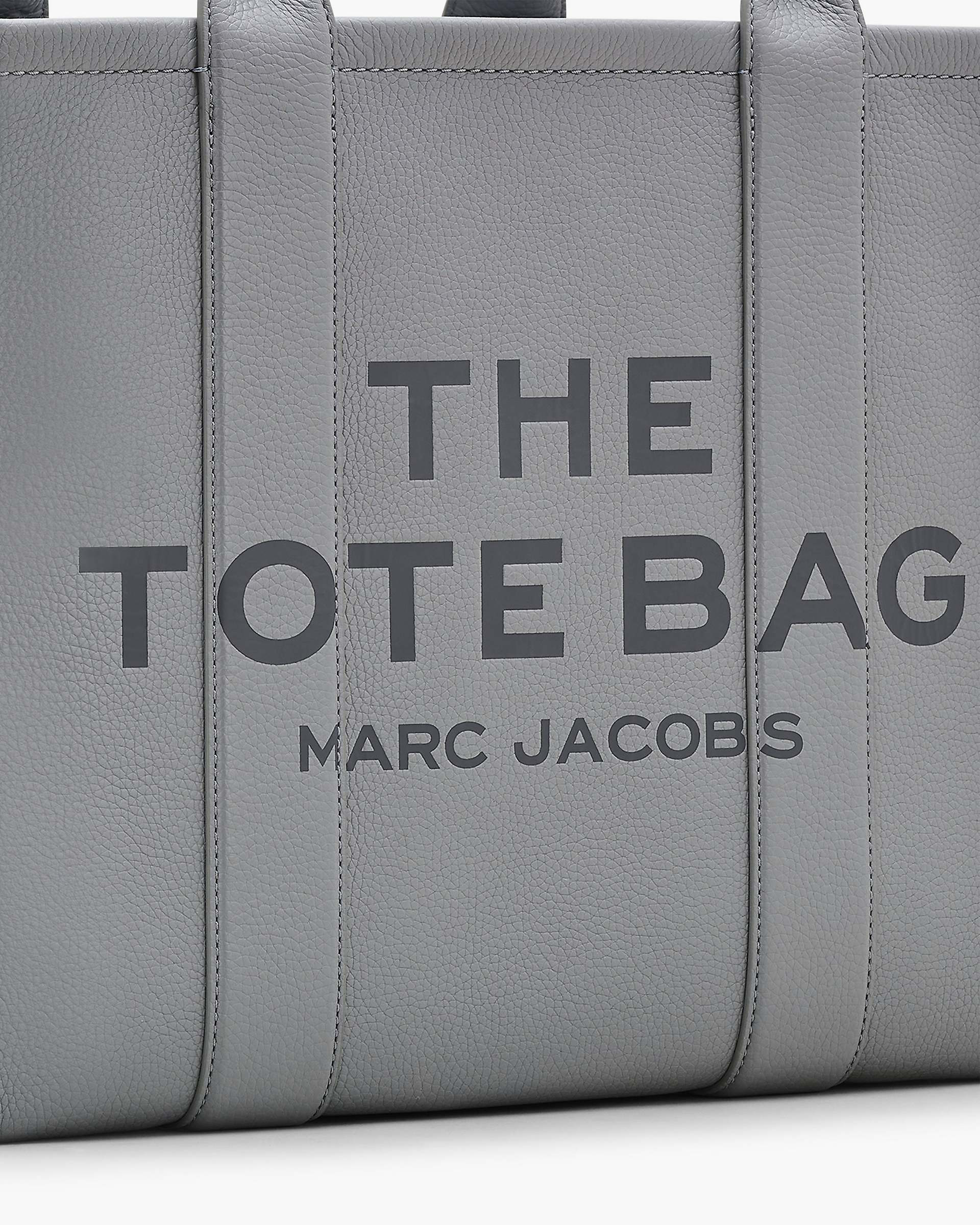 THE LEATHER LARGE TOTE BAG - 5