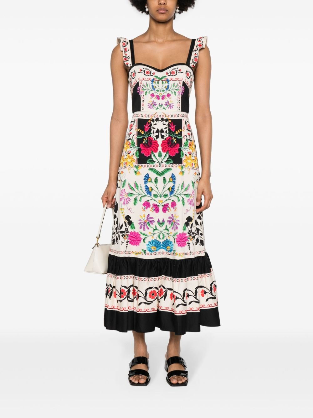 Gingerbread floral maxi dress - 2