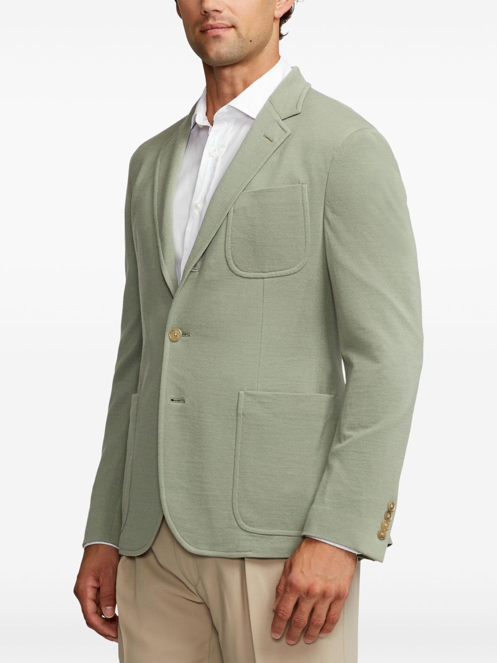 wool blazer - 4