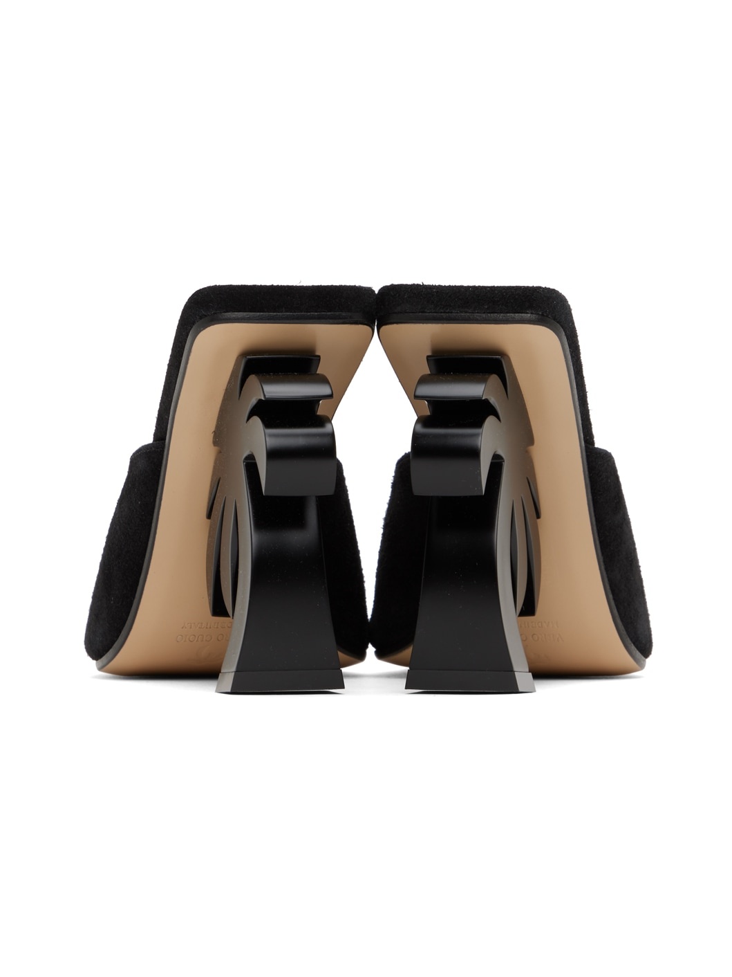 Black Palm Mules - 2