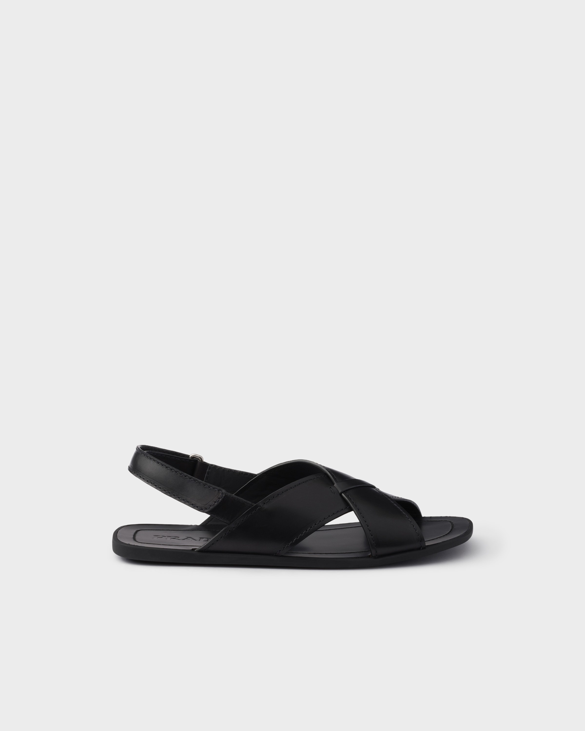 Decò leather crisscross sandals - 2