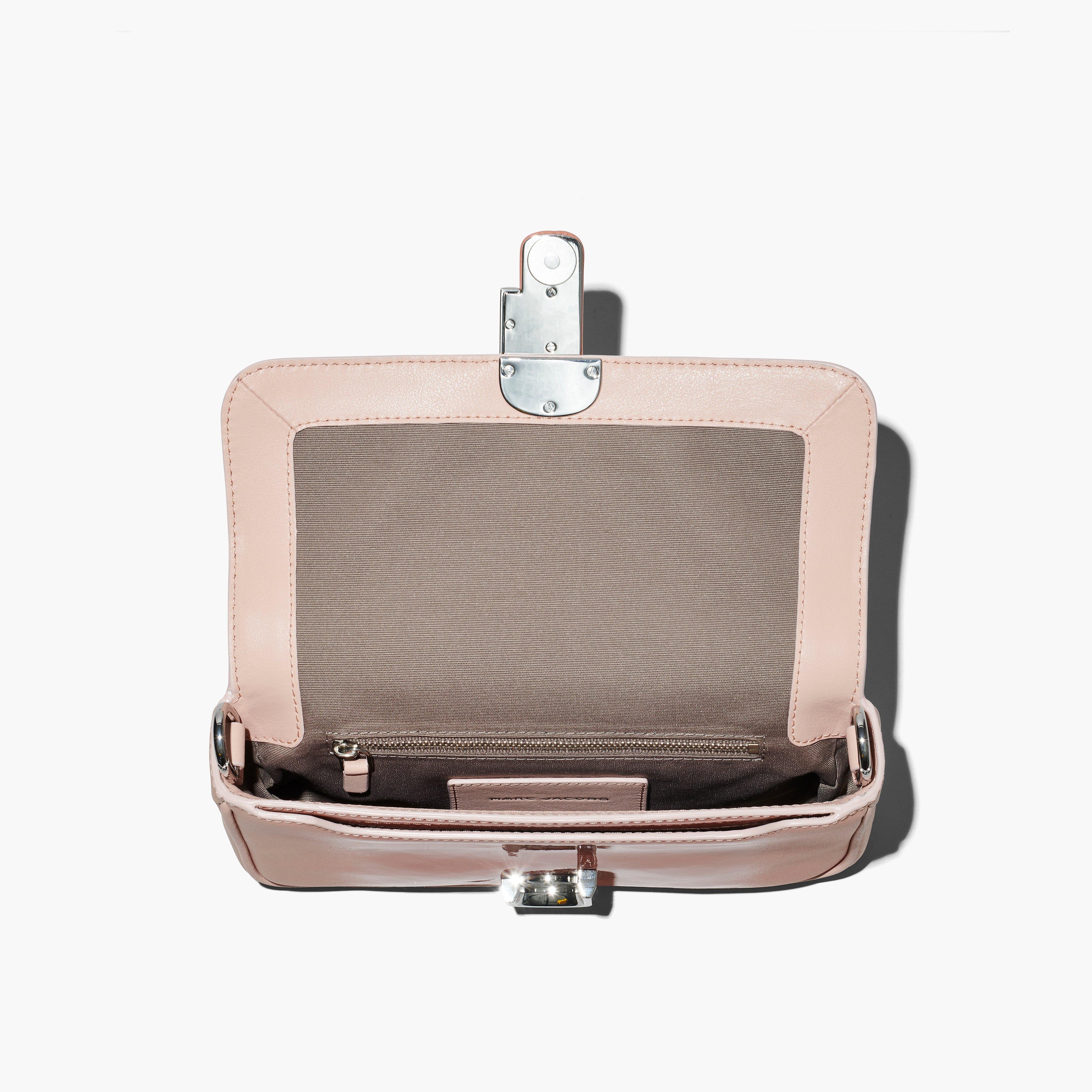 THE SHADOW PATENT LEATHER J MARC SHOULDER BAG - 8