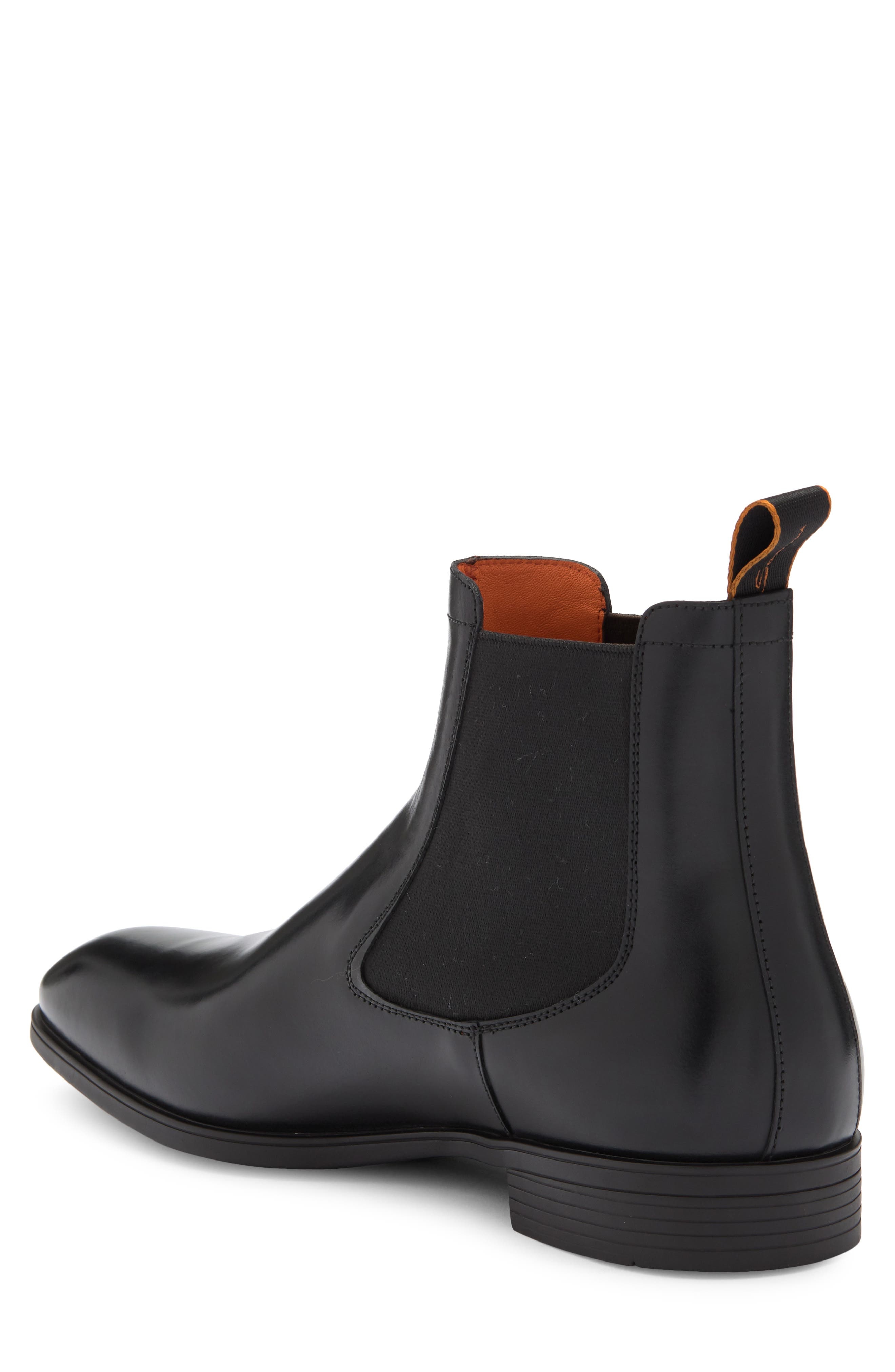 Santoni Detoxify Chelsea Boot in Black at Nordstrom - 2