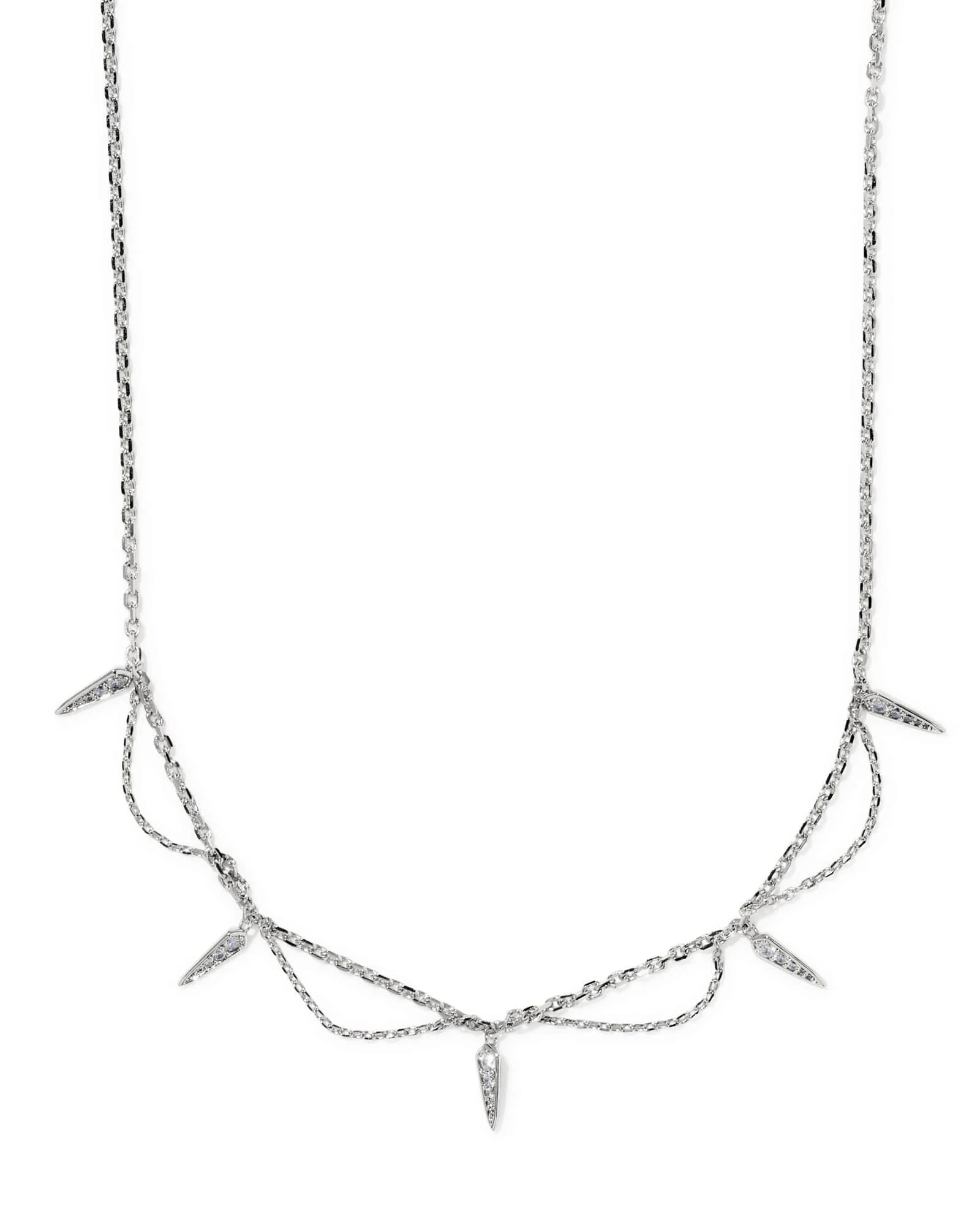 Fate Silver Strand Necklace - 1