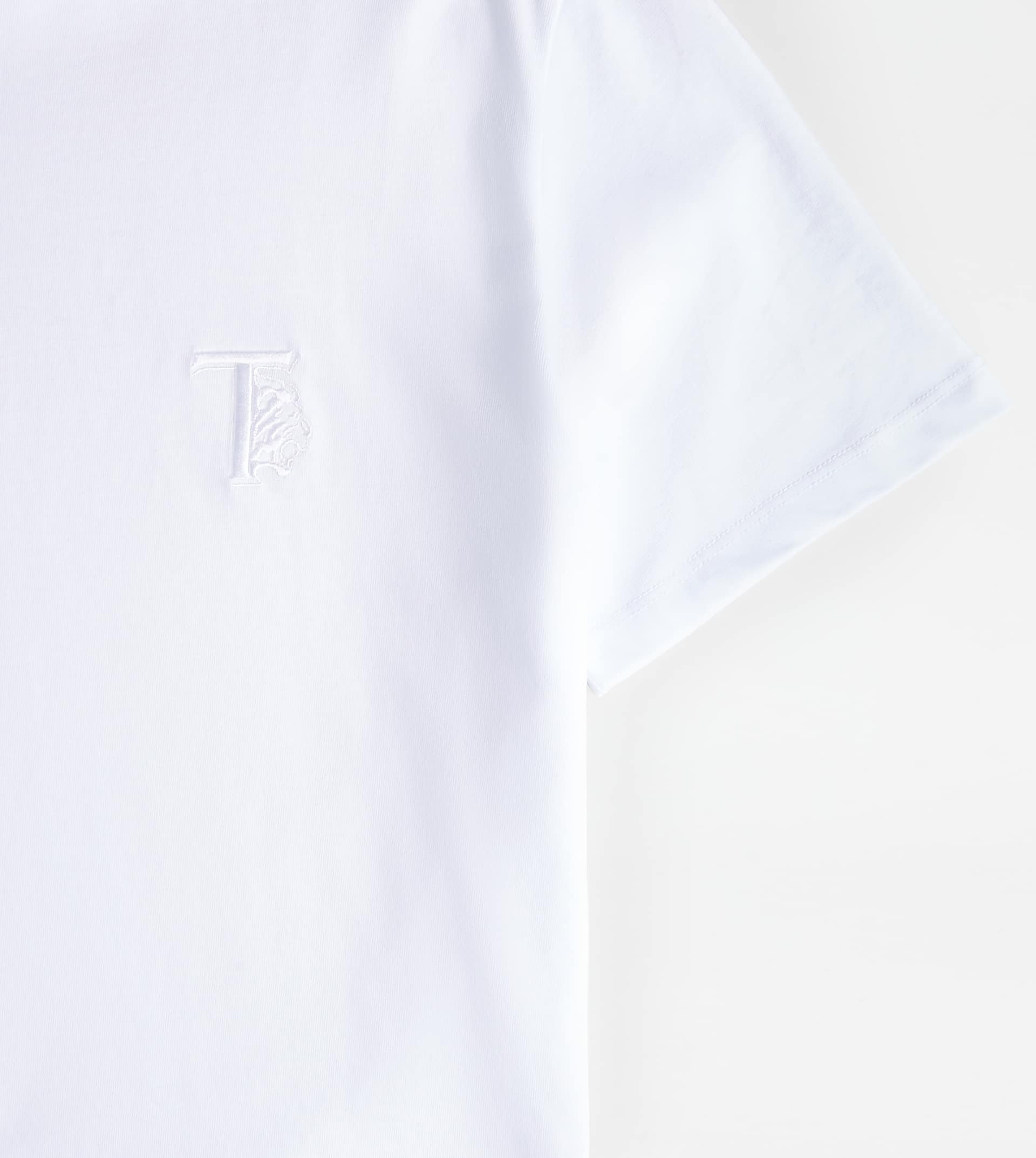 ROUND NECK T-SHIRT - WHITE - 8